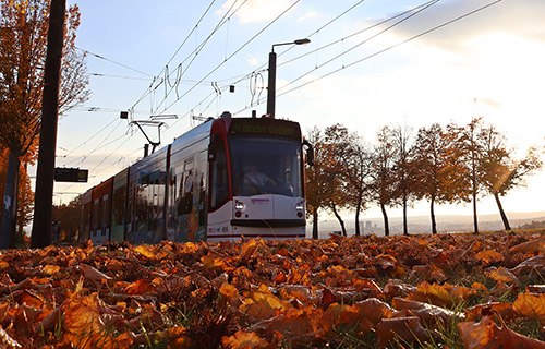 Fahrgast nutzt FAIRTIQ